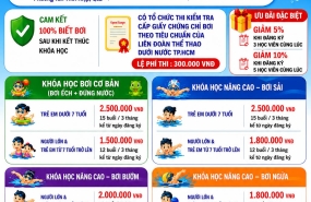 HÈ ĐẾN RỒI  –  ĐỪNG ĐỂ  “KHÔNG BIẾT BƠI” TRỞ THÀNH NỖI LO !!!