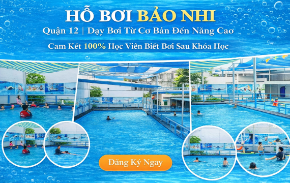 Dạy bơi cho trẻ từ 4 tuổi đến 6 tuổi